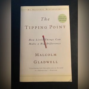The tipping point book by Malcolm Gladwell